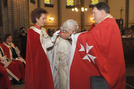 Regalia given